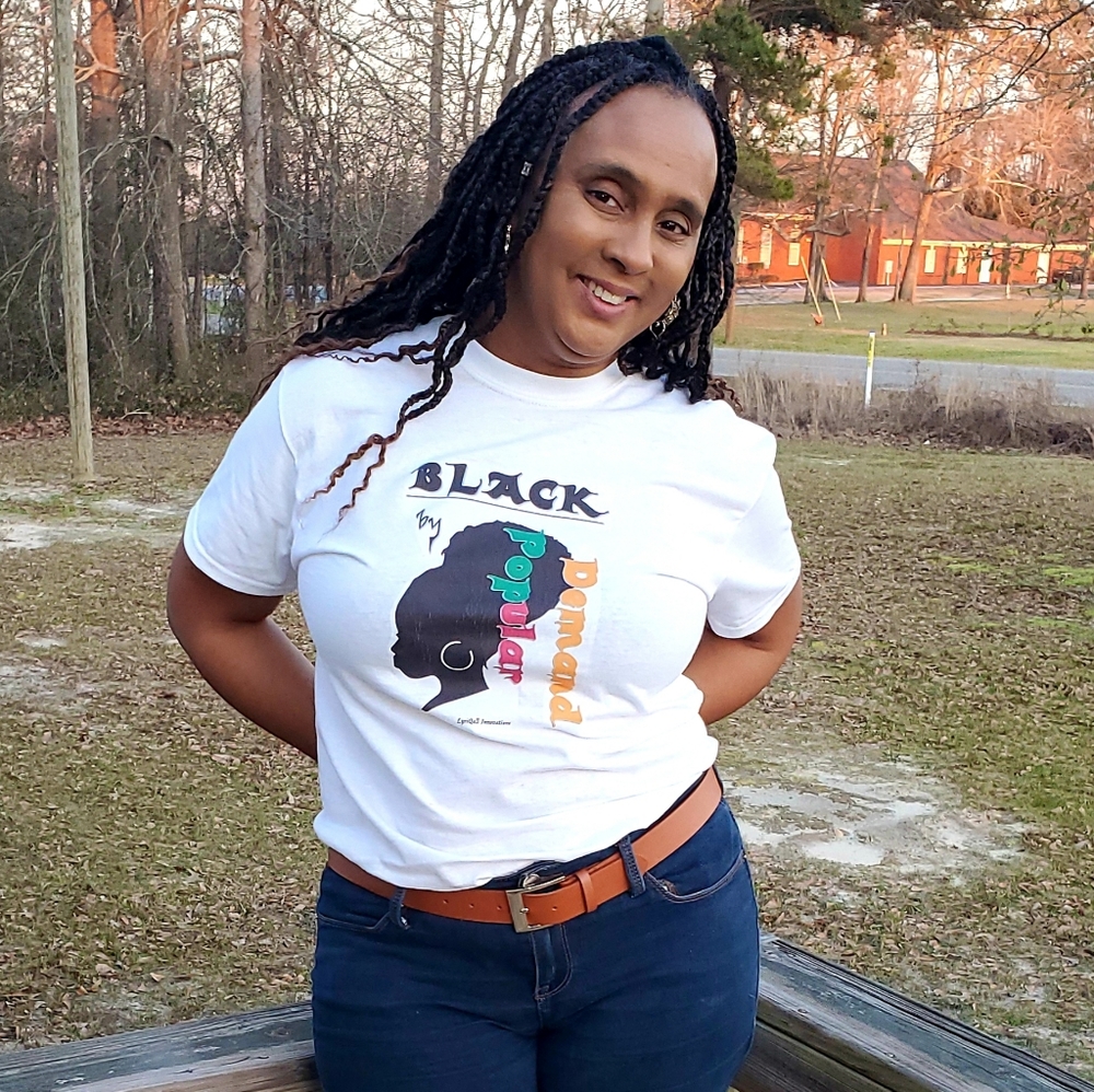 "Black by Popular Demand" Tee